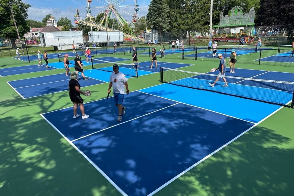 Bristol Town Commons Park Bristol Pickleball Courts near me, pickleball Bristol, pickleball near me
