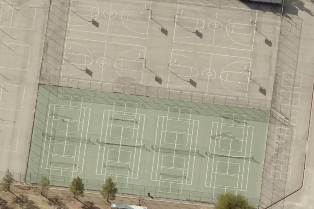 Charles Arthur Hughes Middle School Courts Mesquite Pickleball Courts near me, pickleball Mesquite, pickleball near me