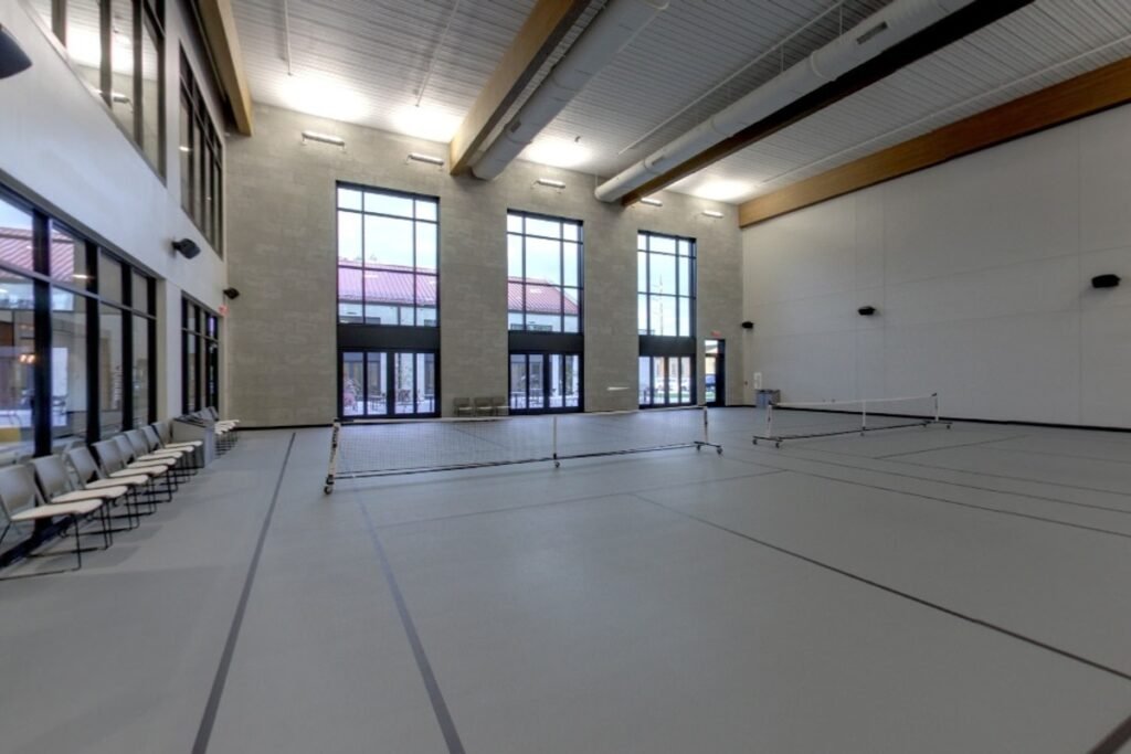 Charles & Lynn Zhang Portage Senior Community Center Portage Pickleball Courts near me, pickleball Portage, pickleball near me