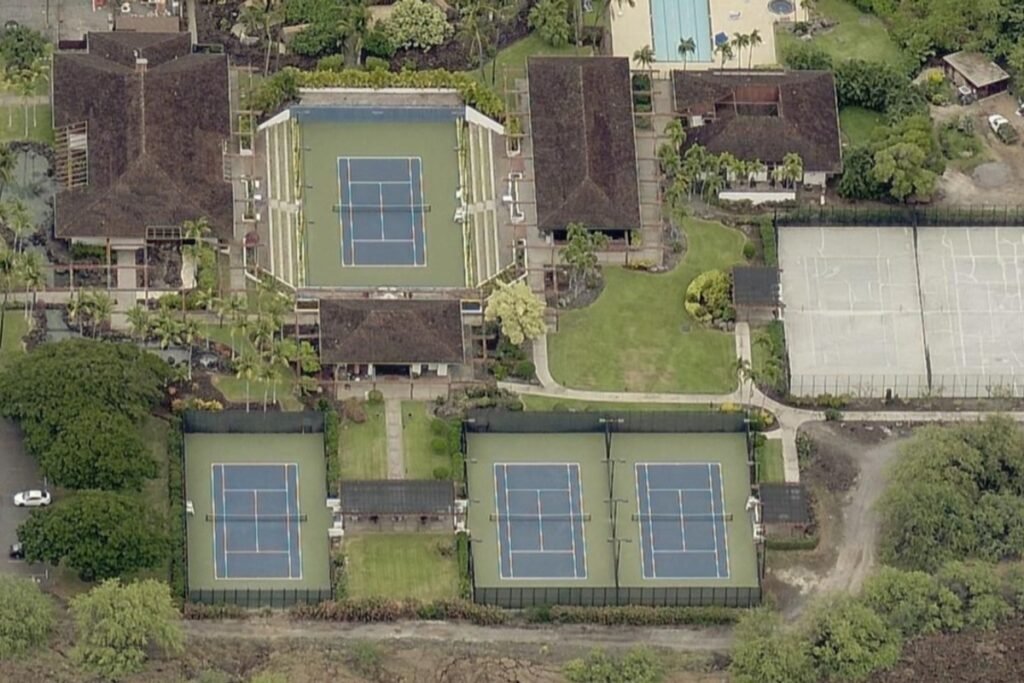 Cliff Drysdale Tennis Garden at Mauna Lani Waimea Pickleball Courts near me, pickleball Waimea, pickleball near me