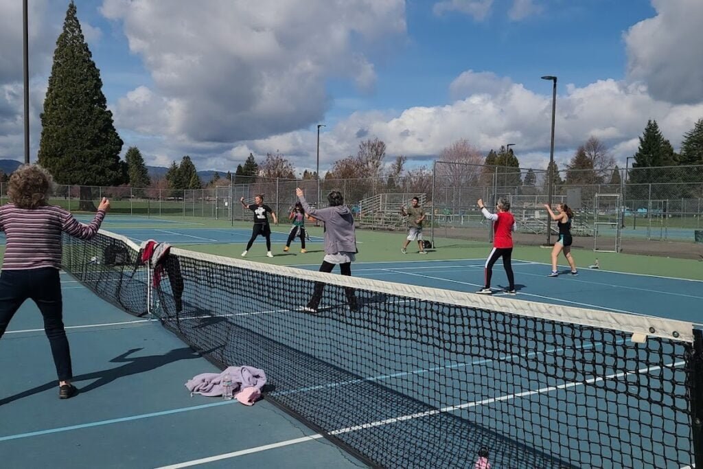 Fichtner Mainwaring Park Medford Pickleball Courts near me, pickleball Medford, pickleball near me