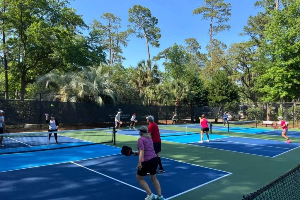 Hilton Head Island Motorcoach Resort Hilton Head Island Pickleball Courts near me, pickleball Hilton Head Island, pickleball near me