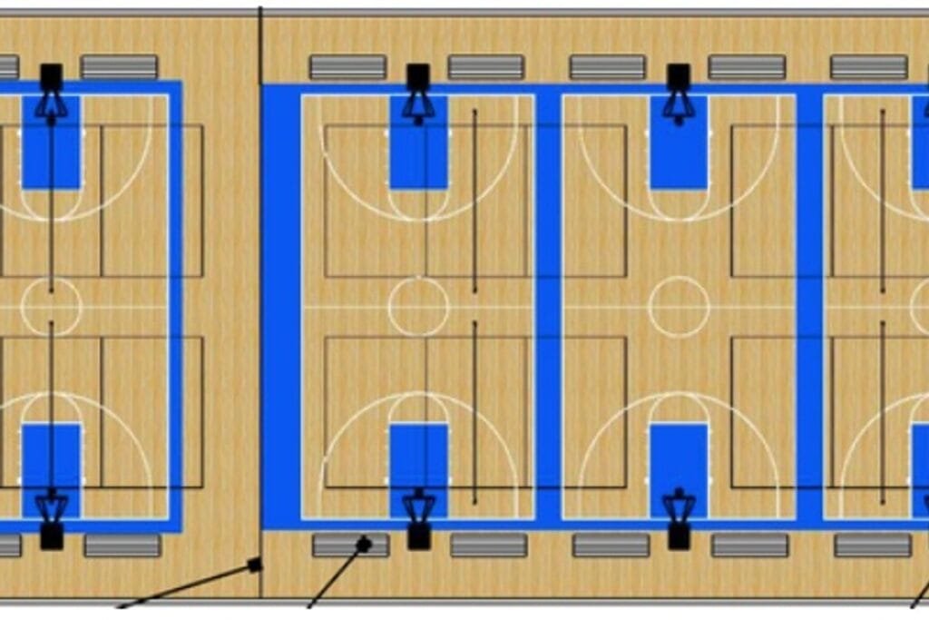 Indoor Courts At SSC The Dome North Canton Pickleball Courts near me, pickleball North Canton, pickleball near me