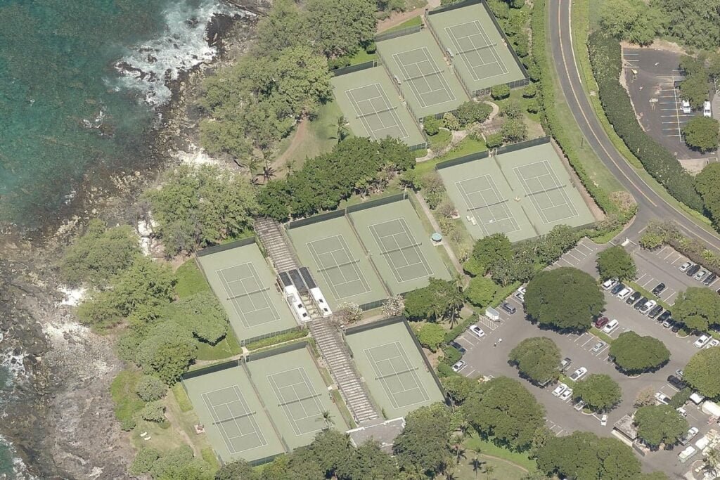 Mauna Kea Beach Hotel’s Seaside Tennis Club Waimea Pickleball Courts near me, pickleball Waimea, pickleball near me
