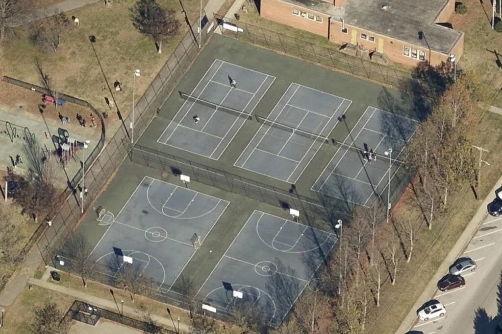 Highlandtown Elementary/Middle School Baltimore Pickleball Courts near me, pickleball Baltimore, pickleball near me
