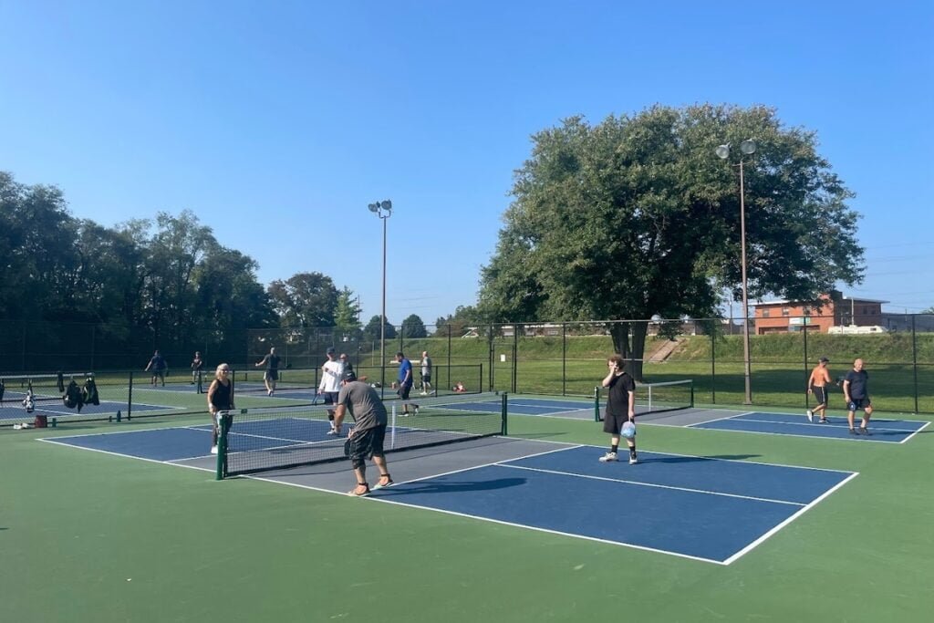 Monocacy Village Park Frederick Pickleball Courts near me, pickleball Frederick, pickleball near me