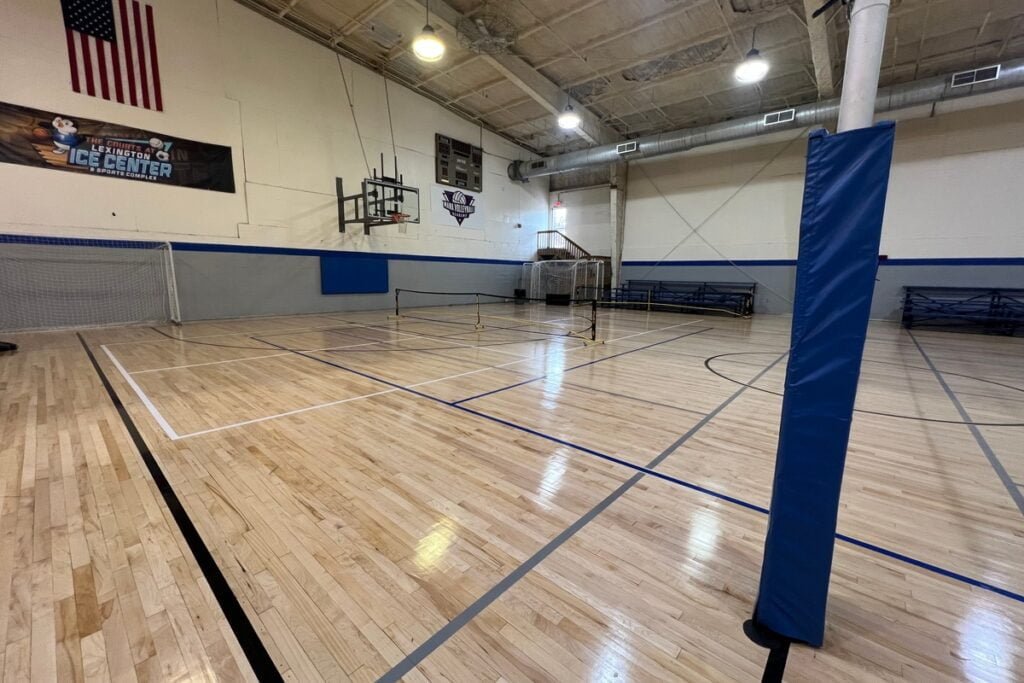 The Courts @ Lexington Ice Center @ Sports Complex Lexington Pickleball Courts near me, pickleball Lexington, pickleball near me