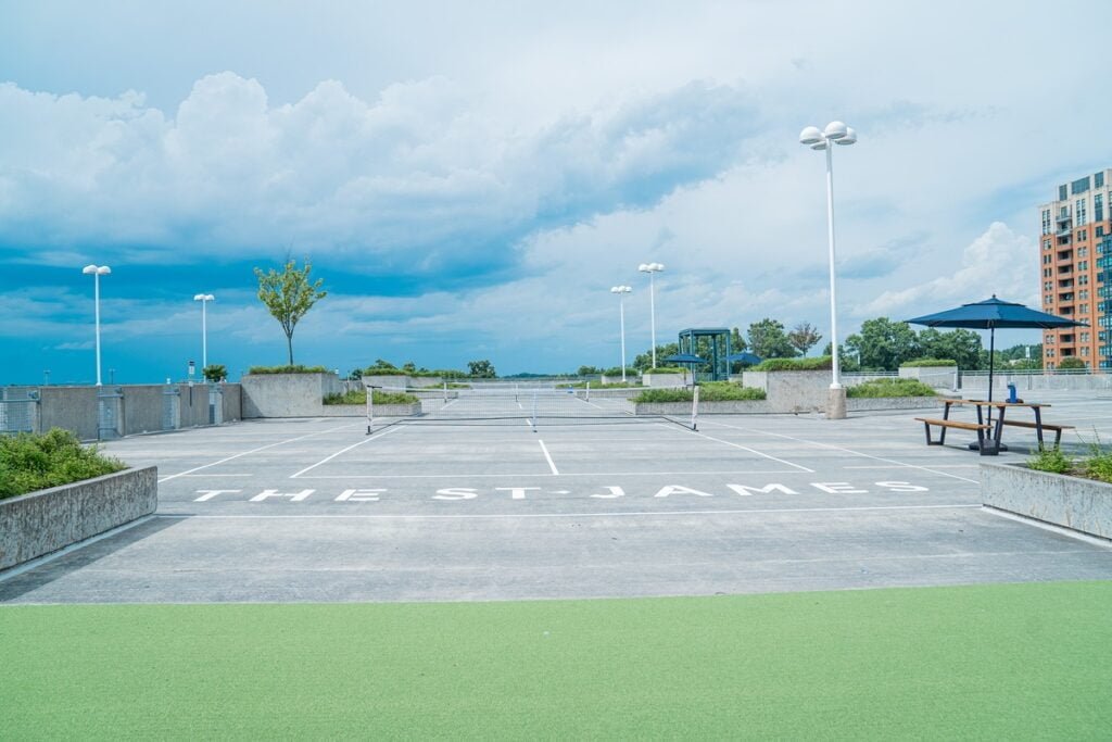 The St. James Pickleball Club Reston Town Center Reston Pickleball Courts near me, pickleball Reston, pickleball near me