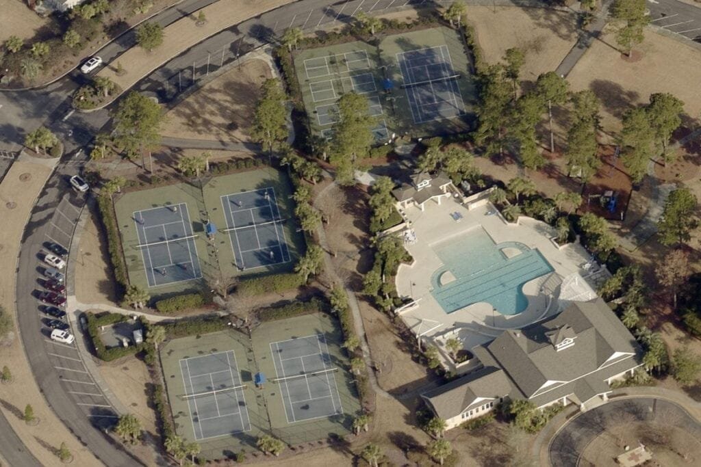Waterford of the Carolinas Leland Pickleball Courts near me, pickleball Leland, pickleball near me