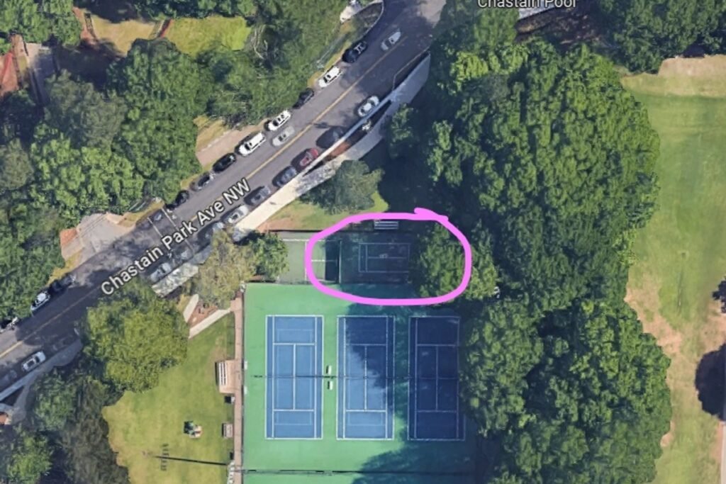 Chastain Park Tennis Center Atlanta Pickleball Courts near me, pickleball Atlanta, pickleball near me