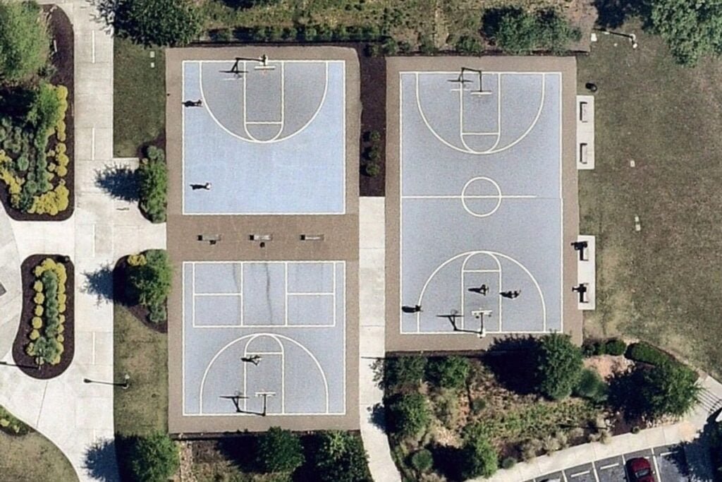 Park at Pernoshal Court Atlanta Pickleball Courts near me, pickleball Atlanta, pickleball near me