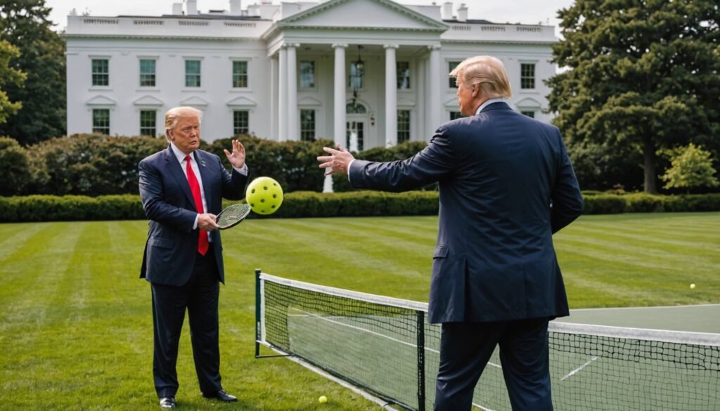 Walz: Trump Should've Focused on Pickleball, Not Tariffs