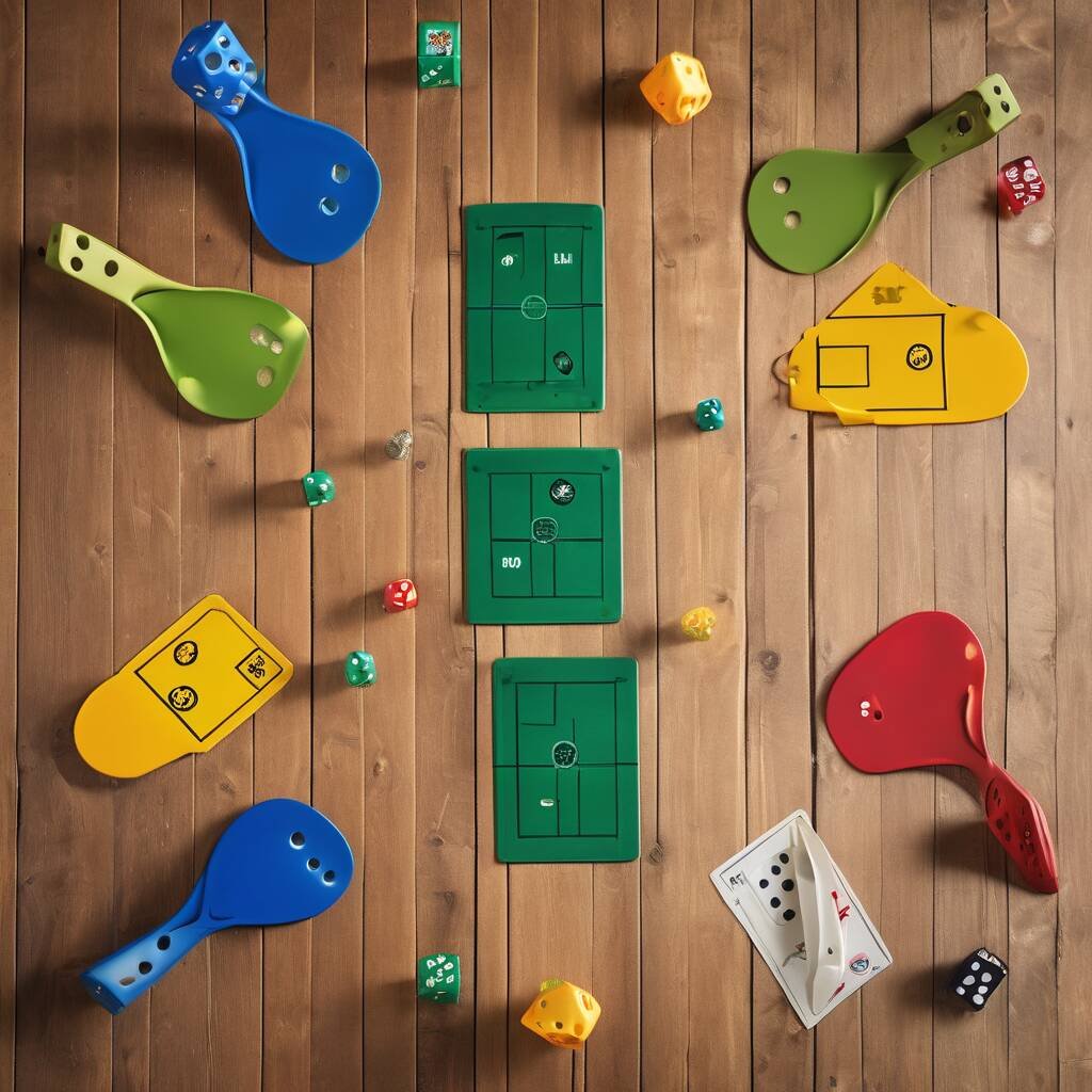 Diadem x Monopoly: Paddles Form a Playable Board