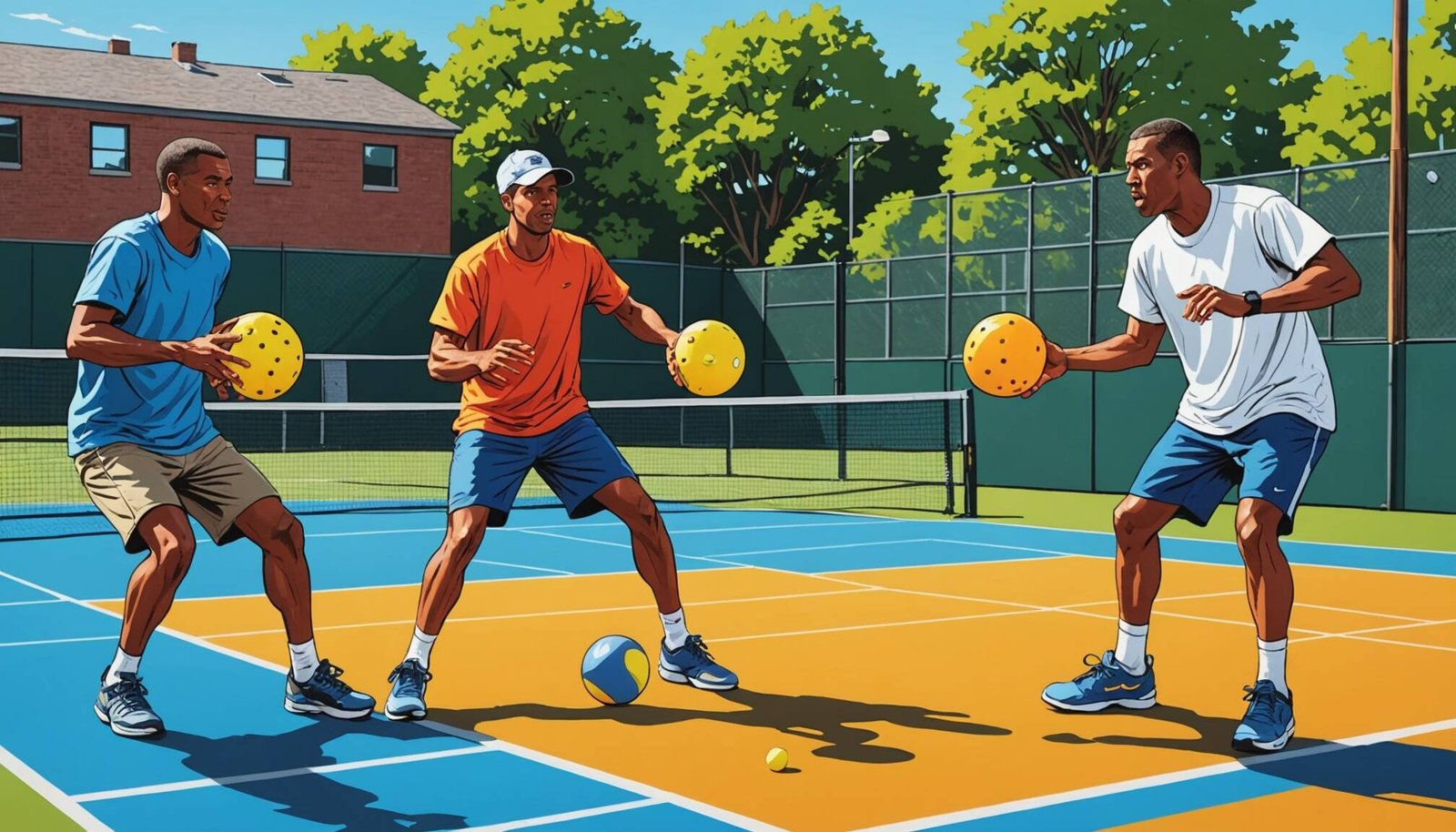 3-Person Pickleball Drills: Better Than 4 Players