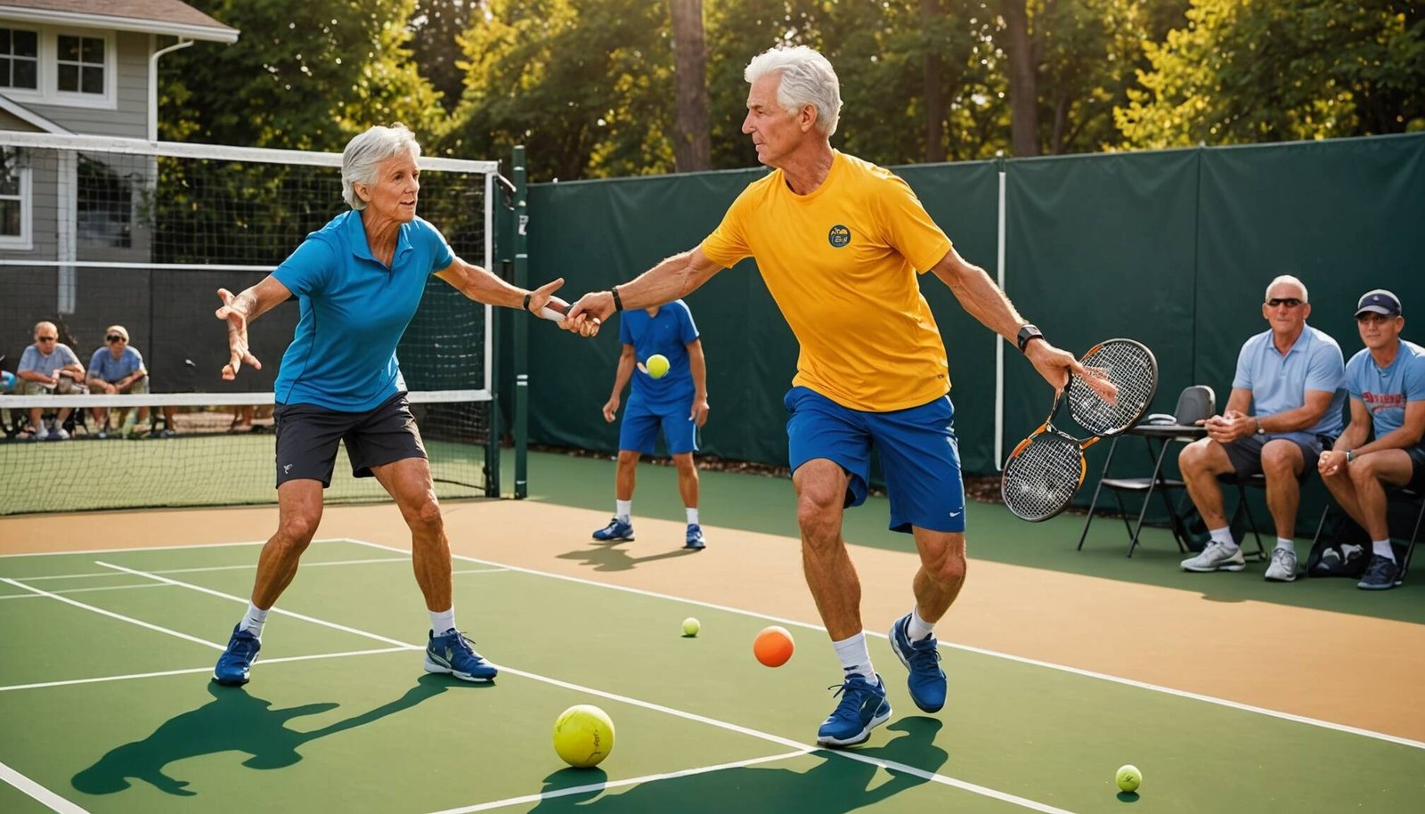 Beat Younger Pickleball Players With Strategy
