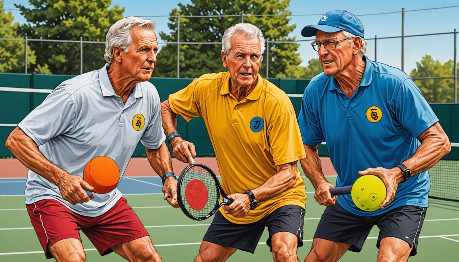 Senior Pickleball Doubles Strategy: Win Smarter