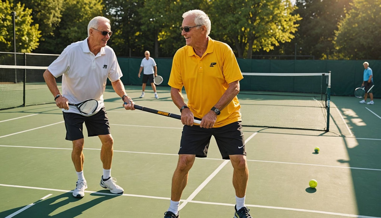 Senior Pickleball Doubles: Win Smarter, Not Faster